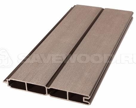 Заборный профиль из ДПК Savewood SW Agger матовый терракот купить в Мурманске