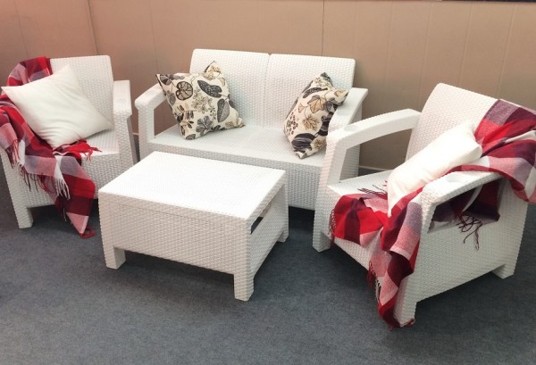 Комплект Yalta Terrace Set белый купить в Мурманске