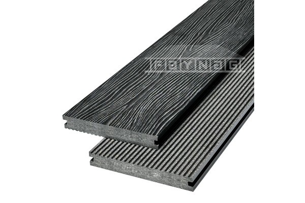 Террасная доска из ДПК Faynag Premium Massive 3D — Кварц купить в Мурманске