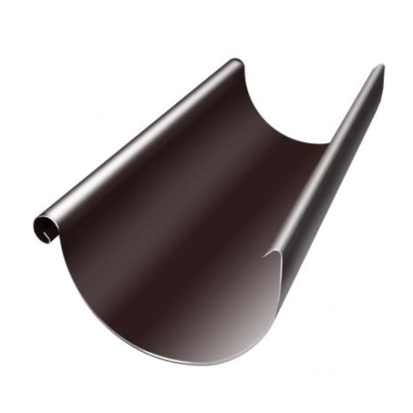 Водосток Grand Line 150x100 – Желоб 3м RAL 8017 купить в Мурманске