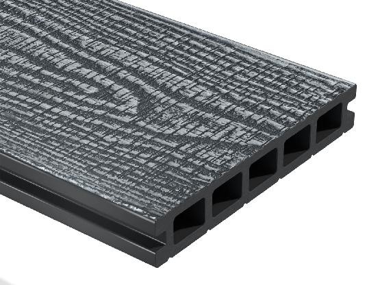 Террасная доска из ДПК WOODVEX Expert Antique Stone Gray купить в Мурманске
