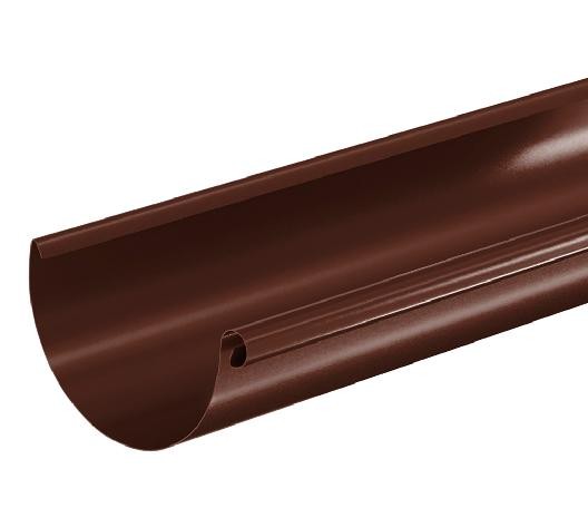 Водосток Aquasistem, система 125x90 - Водосточный желоб 3.00м RAL 8017 Коричневый купить в Мурманске