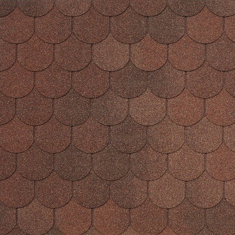 Гибкая черепица Tegola ASSISI terracotta 420 купить в Мурманске
