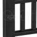 Комплект крышка/юбка для столба SEQUOIA BLACK купить в Мурманске