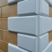 Угол Наружный к Фасадным Термопанелям Доломит Дагестанский Камень 400 мм Белый купить в Мурманске