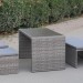 Диван-Трансформер AFINA плетеный из иск. ротанга S330G-W78 Grey купить в Мурманске