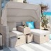 Комплект мебели AFINA плетеной из иск. ротанга AFM-330 Beige купить в Мурманске