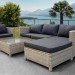 Комплект мебели AFINA плетеной из иск. ротанга YR821G Grey/Grey купить в Мурманске