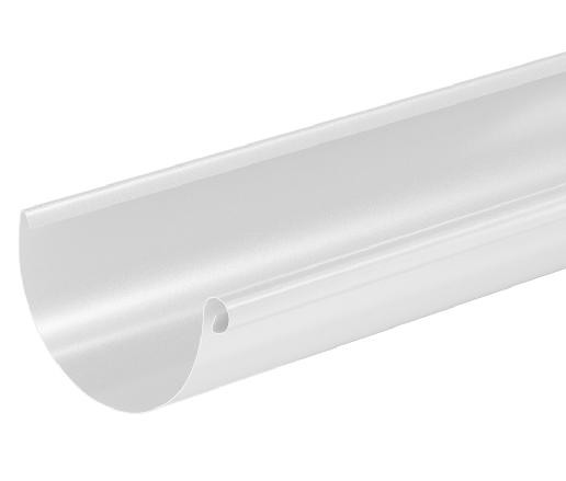 Водосток Aquasistem, система 125x90 - Водосточный желоб 3.00м RAL 9003 Белый купить в Мурманске