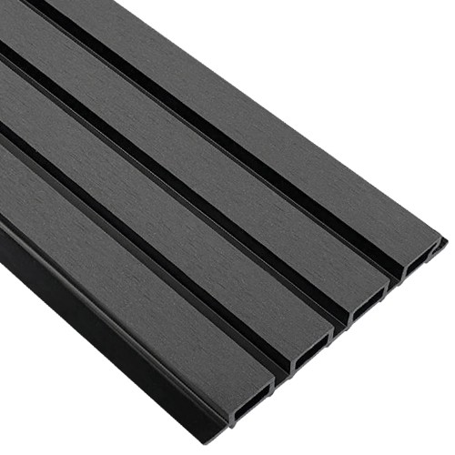 Фасадная реечная панель EasyDecking Wood-X 219х26 Черное дерево купить в Мурманске