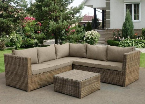 Комплект мебели AFINA плетеной из иск. ротанга YR825B Beige купить в Мурманске