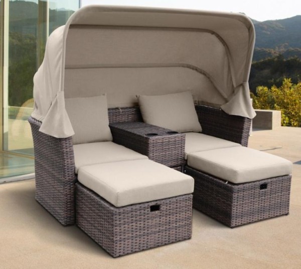 Комплект мебели AFINA плетеной из иск. ротанга AFM-330B Brown купить в Мурманске