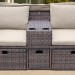 Комплект мебели AFINA плетеной из иск. ротанга AFM-330B Brown купить в Мурманске