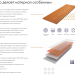 Фибросайдинг DECOVER 3600 x 190 x 8 мм Silver купить в Мурманске