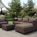 Комплект мебели AFINA плетеной из иск. ротанга YR821A Brown/Beige купить в Мурманске