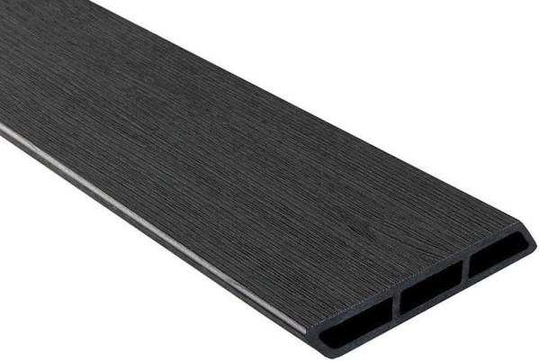 Доска Ромбус 3D ДПК Outdoor STORM BLACK черная купить в Мурманске