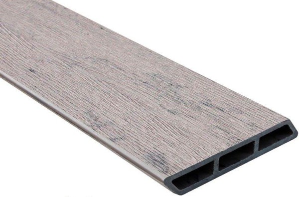 Доска Ромбус 3D ДПК Outdoor STORM GREY серая микс купить в Мурманске