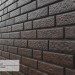 Фасадная панель Ю-Пласт Стоун Хаус Кирпич Коричневый купить в Мурманске