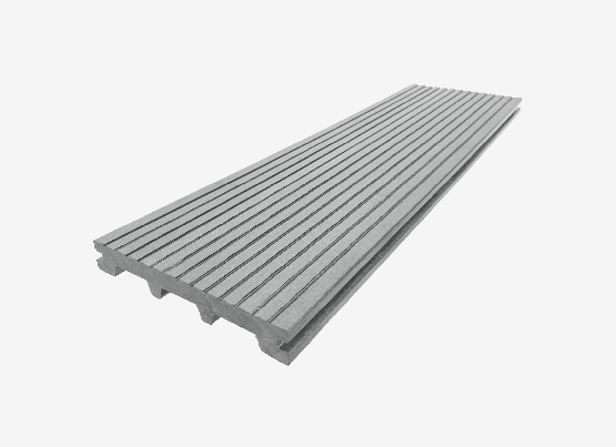 Террасная доска из ДПК RusDecking Unodeck Titanio - Серый купить в Мурманске