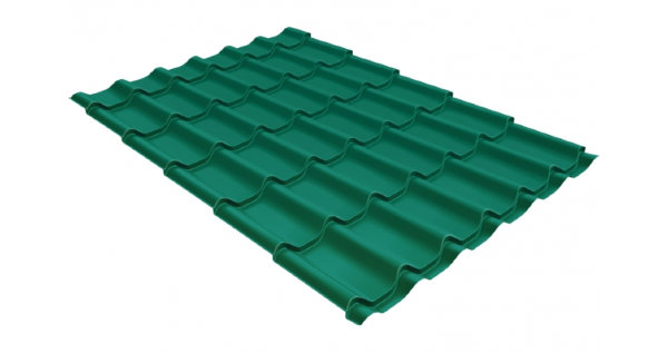 Металлочерепица классик 0,5 Satin RAL 5021 купить в Мурманске
