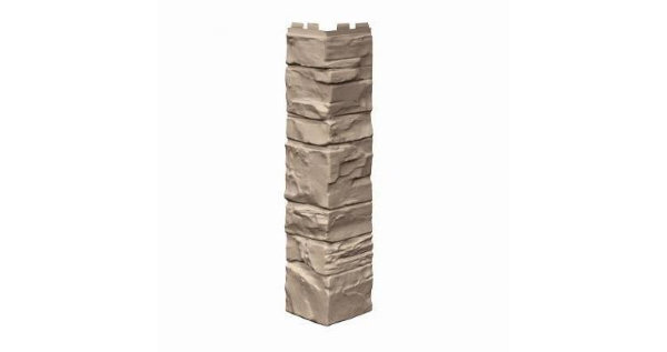 Угол наружный VOX Solid Stone Lazio камень светлая глина купить в Мурманске