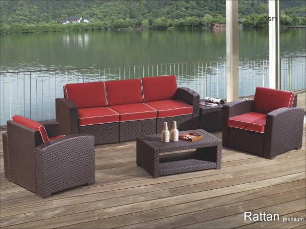 Уличные диваны и кресла коллекции Rattan Premium 5  купить в Мурманске