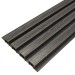 Фасадная доска из ДПК Faynag Wood Рейка Мокрый Асфальт купить в Мурманске