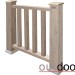 Ограждение из ДПК Outdoor Классик 3D STORM серый микс купить в Мурманске