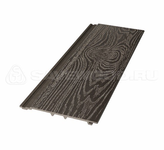 Сайдинг из дпк savewood sw-cedrus тангенциальный распил темно-коричневый купить в Мурманске