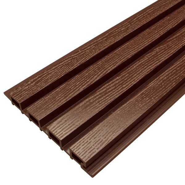 Фасадная доска из ДПК Faynag Wood Рейка Шоколад купить в Мурманске