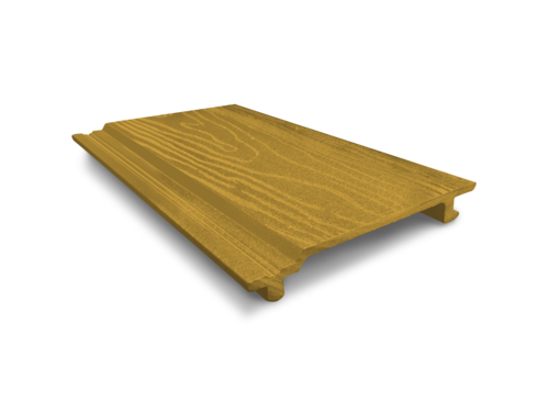 Фасадная панель  из ДПК ECODECKING Желтый купить в Мурманске