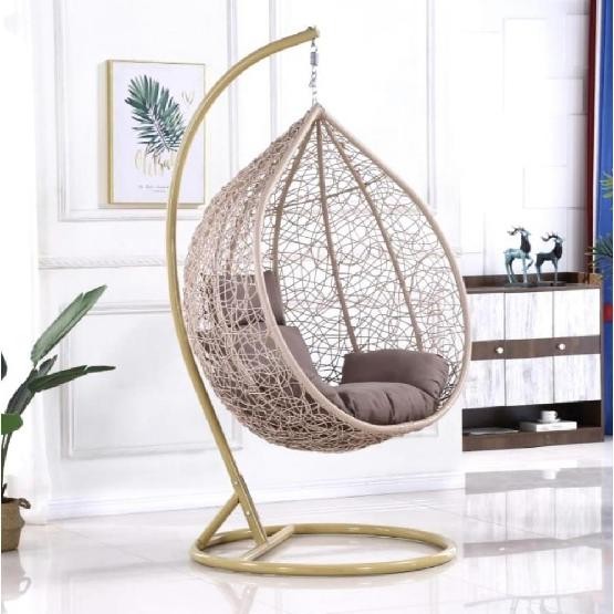 Кресло Подвесное из искусственного ротанга AFM-169A-XLB Beige купить в Мурманске
