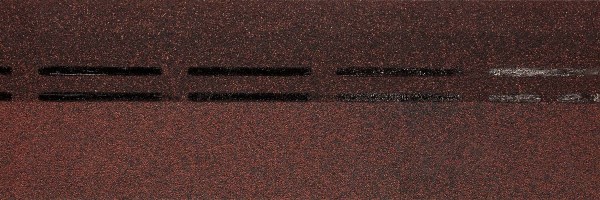 Коньково-карнизная черепица Docke Standard, красный купить в Мурманске