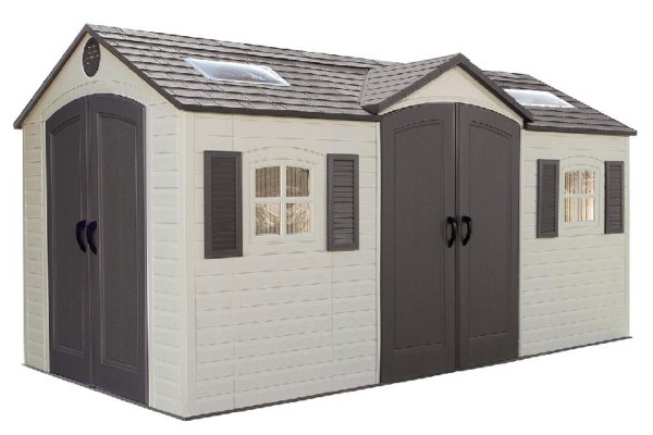 Сарай пластиковый LifeTime 15x8 DD купить в Мурманске