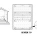 Сарай пластиковый Newton 759 купить в Мурманске