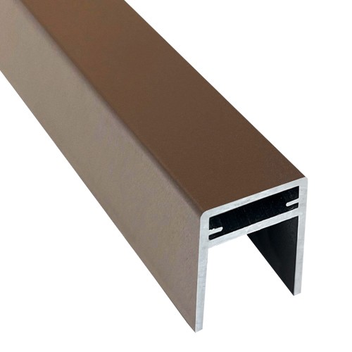 П-профиль Алюминиевый EasyDecking 35x25 Венге купить в Мурманске