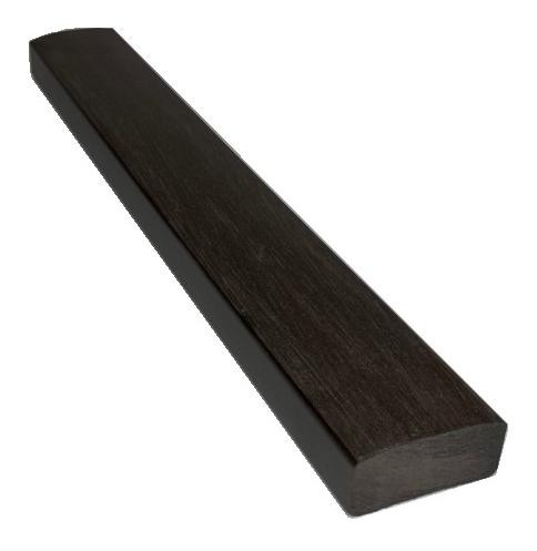 Лавочный брус Ecodecking Некст полнотелый брашированный 70х35 венге купить в Мурманске