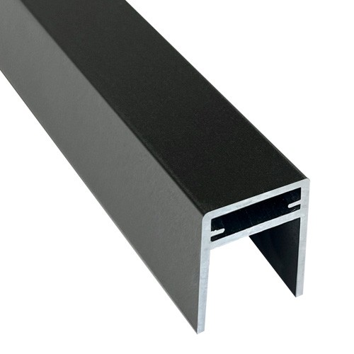 П-профиль Алюминиевый EasyDecking 35x25 Черное дерево купить в Мурманске