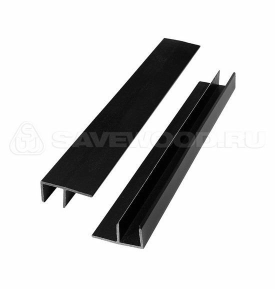 F-профиль ДПК Savewood – Чёрный купить в Мурманске