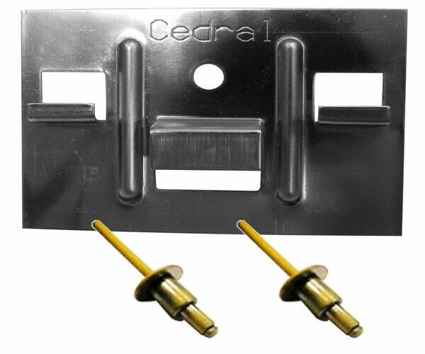 КЛЯММЕР + ЗАКЛЁПКА ДЛЯ CEDRAL CLICK 250 ШТ купить в Мурманске