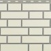Фасадная панель Альта-Профиль, Кирпич Клинкерный, Белый купить в Мурманске