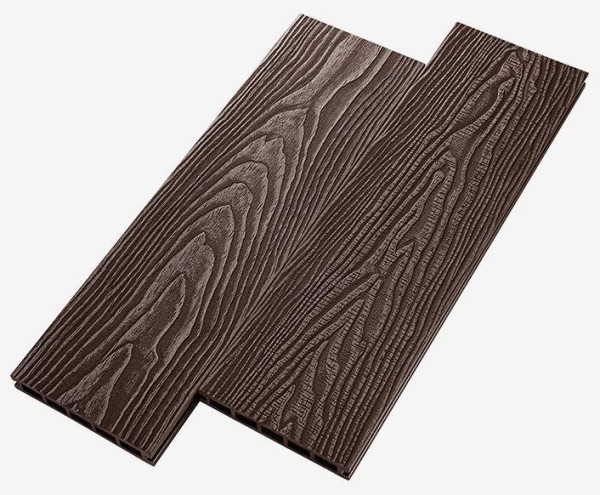 Террасная доска из ДПК RusDecking Unodeck Vintage - Венге купить в Мурманске