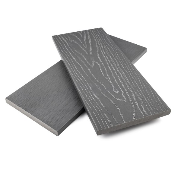 Заборная доска ДПК NanoWood Nature 3D полнотелая Серый купить в Мурманске