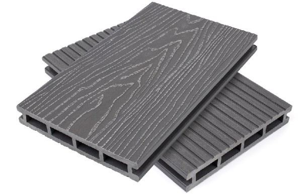 Террасная доская ДПК NanoWood Nature 3D пустотелая Серый купить в Мурманске