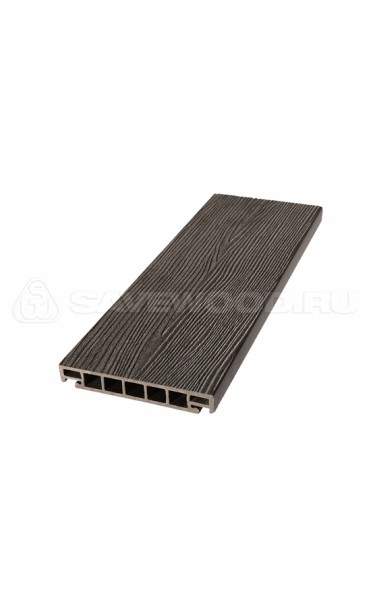 Террасная доска из ДПК SW Salix (S) (R) темно-коричневый купить в Мурманске