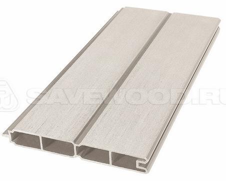 Заборный профиль из ДПК Savewood SW Agger матовый бежевый купить в Мурманске
