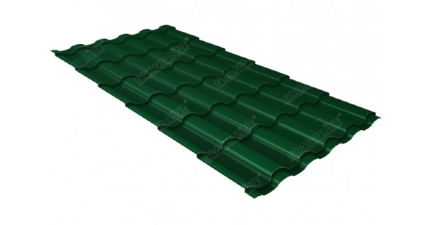 Металлочерепица кредо 0,45 Drap RAL 6005 зеленый мох купить в Мурманске